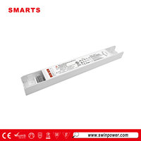 Transformador de controlador LED DALI-2 regulable de corriente constante ultradelgada 20W fuente de alimentación de caja de plástico 700mA