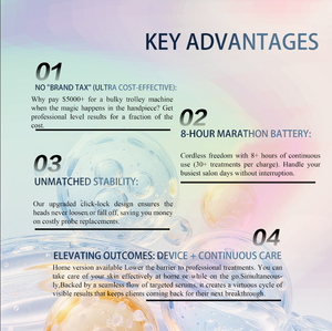 <span class=keywords><strong>Appareil</strong></span> d'ionophorèse magnétique intelligent REVERSE TIME avec capsules actives pour raffermir la peau du visage, un éclat jeune et une texture lisse - Product Image 6