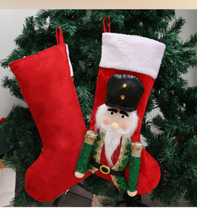 <span class=keywords><strong>Chaussette</strong></span> <span class=keywords><strong>de</strong></span> Noël <span class=keywords><strong>Casse</strong></span>-<span class=keywords><strong>Noisette</strong></span> Style Occidental en Peluche Douce pour Cadeaux et Décoration <span class=keywords><strong>de</strong></span> Cheminée <span class=keywords><strong>de</strong></span> Noël - Product Image 6