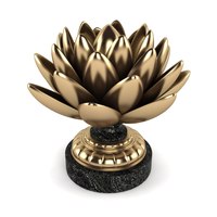 Poyresin Blad Lotus Decoratie