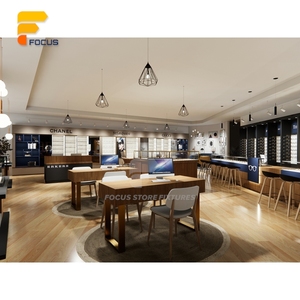 Mobilier commercial professionnel en MDF pour l'aménagement intérieur de magasins, fabricant OEM, aménagement intérieur haut de gamme pour magasins de lunettes - Product Image 5