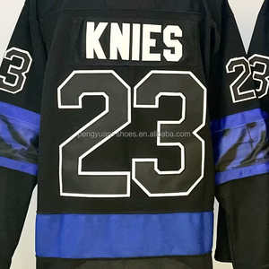 Toronto Matthew Knies kraliyet mavi gemi hazır en kaliteli dikişli ulusal hokey forması - Product Image 2