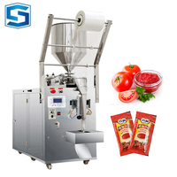 Machine de remplissage et d'emballage automatique de liquides, machine d'emballage de sachets de pâte