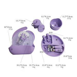 ชุดอาหาร<span class=keywords><strong>เด็ก</strong></span>แรกเกิด เกรดอาหาร ชุดจานชามสำหรับเด็ก ที่ป้อนอาหาร<span class=keywords><strong>เด็ก</strong></span> จานเด็ก ชุดอาหาร<span class=keywords><strong>เด็ก</strong></span> ซิลิโคน - Product Image 5