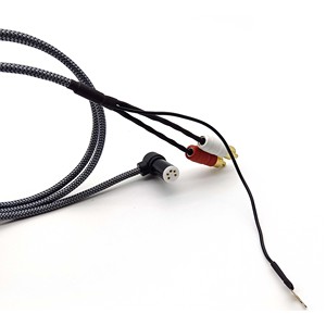 Cáp Âm Thanh Video Độ Trung Thực Cao 5-PIN 2 <span class=keywords><strong>RCA</strong></span> Cắm Audiophile Cấp PVC Bện Che Chắn Bàn Xoay Tonearm Cáp Loa Màn Hình - Product Image 6