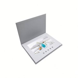 2024 Neue 7 Zoll LCD Leere Video-Broschüre Grußkarte für Hochzeitseinladungen - Product Image 4