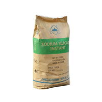 Poudre de silicate de sodium de prix usine CAS 1344