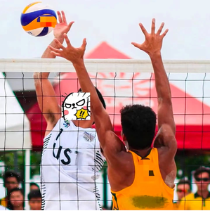 כבד החובה כדורעף רשתות עם 2 מטוסי כבלי פלדה למעלה ותחתון ארבעה תפור גבול לחצר אחורית חצר בית ספר חוף - Product Image 5