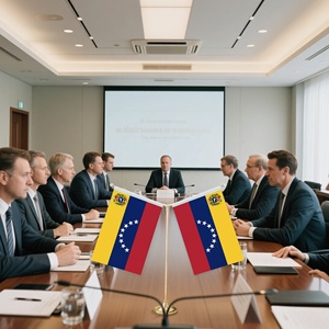 <span class=keywords><strong>Drapeau</strong></span> du Venezuela 14x21cm <span class=keywords><strong>drapeau</strong></span> de Table Double face <span class=keywords><strong>jaune</strong></span> <span class=keywords><strong>bleu</strong></span> <span class=keywords><strong>rouge</strong></span> Tri couleur huit étoiles motif imprimé décoration de Table de conférence - Product Image 4