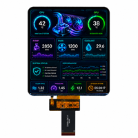 Kundenspezifisches TFT-Display ab Werk: 5 Zoll 720x720 MIPI Quadratischer LCD-Bildschirm mit Touch, JD9365TN IC, IPS Weitwinkel