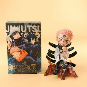 Grosir 7 Model Jujutsu Kaisen Blind Box PVC Action Figure Set Versi Q <span class=keywords><strong>Anime</strong></span> Gojo Satoru Yuji Mainan Koleksi Hadiah - Product Image 4
