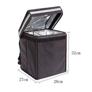 Mochila enfriadora de doble hombro de PVC personalizada para el almacenamiento diario de alimentos y bebidas para artículos gourmet - Product Image 4