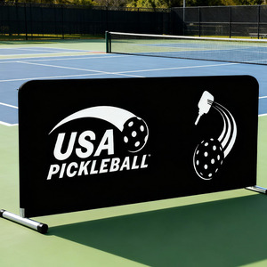 Barrière de protection professionnelle pour terrain de tennis de <span class=keywords><strong>table</strong></span>, tissu imprimé double face, cadre galvanisé de 25 mm - Product Image 5
