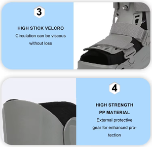 <span class=keywords><strong>Rodillera</strong></span> con bisagras ajustable unisex de alta calidad de Shiheng Medical y bota ortopédica para caminar - Product Image 3