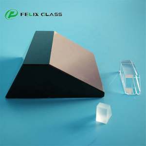 แก้วออปติคอล FELIX ทำจากซิลิกาผสม K9 แซฟไฟร์  วัสดุขัดเงา 60/40  เคลือบ AR  ปริซึมทรงสี่เหลี่ยมคางหมู ปริซึมโดฟ - Product Image 4