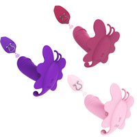 Vibrateur papillon sans fil télécommandé en gros - Œuf vibrant oscillant pour femmes