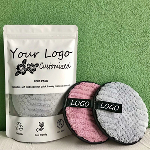 Kit de démaquillants réutilisables en microfibre de haute qualité, lavables, avec bandeau, pour femme, idéal comme cadeau - Product Image 3