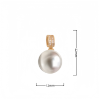 Nouveau NFC pendentif collier Imitation perle 13.56MHz luxueux RFID bijoux cadeaux femmes cadeaux exquis NFC contrôle d'accès pendentif
