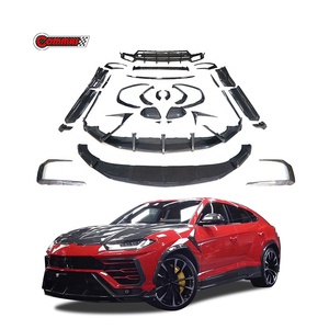 ชุดแต่งคาร์บอนไฟเบอร์สไตล์ท็อปสำหรับ Lamborghini Urus ประกอบด้วยลิ้นกันชนหน้า ฝาครอบกระจกมองข้าง ฝากระโปรง สปอยเลอร์หลังคา คิ้วล้อ และชุดแต่งรอบคัน - Product Image 1