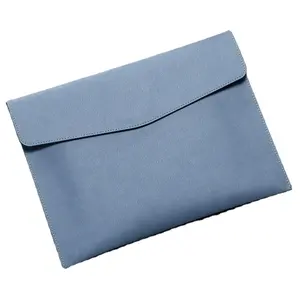 Fashion Business Office Supplies Leather A4 File Bag High Quality Hot Selling Folder Data Business Notes Storage Bag