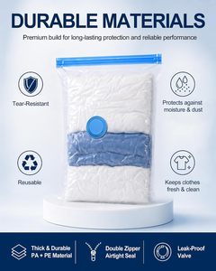 Sacs de compression sous vide personnalisés de haute qualité pour économiser de l'espace, sacs de compression pour matelas, vêtements et literie - Product Image 2