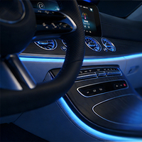 Lumière d'ambiance LED sportive 64 couleurs 12V 10W Installation facile Garantie 1 an Amélioration pour Mercedes Classe C Coupé 2015-2021