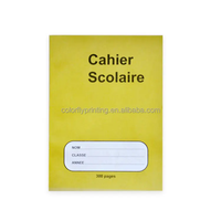 Cahier d'Exercices Piqûre à Cheval de Haute Qualité, Papier Écologique, Impression Claire pour Études Quotidiennes et Fournitures Scolaires