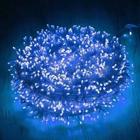 20m 200 LED Lichterkette für Innen und Außen, Weihnachten, Garten, Baum, Hochzeit, Party, IP65 Wasserdicht, Kupfer, Steckerfertig, 8 Modi