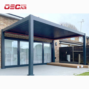 3x4 <span class=keywords><strong>4x3</strong></span> 4x4 4x5 4x6 6x3 6x4 6x5 6x6m <span class=keywords><strong>toldo</strong></span> de aluminio exterior <span class=keywords><strong>pérgola</strong></span> <span class=keywords><strong>con</strong></span> lateral - Product Image 4