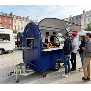 Nouvelle remorque alimentaire personnalisée à tête ronde en fibre de verre avec système de paiement multiple et transactions sans espèces - Product Image 2