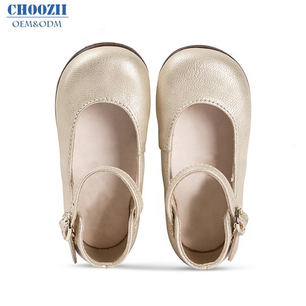 2020 Новые Бежевые кожаные детские туфли мэри джейн для девочек