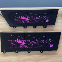 Éclairage d'ambiance dynamique Rainbow Symphony pour poignées de porte et compartiment passager, style Montagne, pour Chery ICAR V23 (2025-2026)