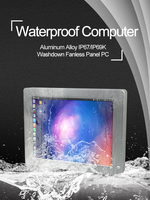 PC étanche IP67/IP69K Intel 6e génération Core I5-6200U double cœur 12 "support de PC industriel mur VESA IP66 ordinateur étanche PC