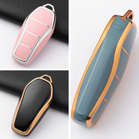 Housse de protection pour clé de voiture en TPU à 4 boutons pour BYD Tang EV600 Han EV Yuan ATTO 3 Song PLUS Pro MAX DMI Qin Accessoires