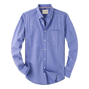 Camisas Formales de Verano para Hombre 2026, Camisas de Botones Blancas de Algodón al por Mayor - Product Image 1