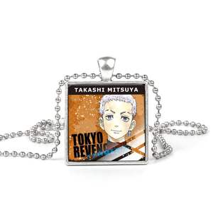 สร้อยคออนิเมะโตเกียว Revengers โลโก้สำหรับทุกเพศ,เครื่องประดับอัลลอยลายการ์ตูน20แบบ - Product Image 5