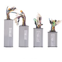 Controladores de Motor sin Escobillas de CC de 24V 36V 48V 72V 96V 250W 350W para Patinetes Eléctricos y Bicicletas Eléctricas