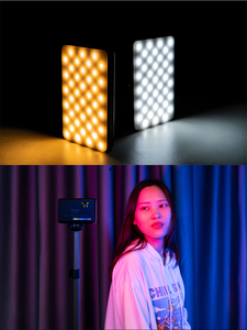 ใหม่ <span class=keywords><strong>Ulanzi</strong></span> <span class=keywords><strong>VL120</strong></span> <span class=keywords><strong>RGB</strong></span> ไฟ LED กล้องโคมไฟสีเต็มรูปแบบชาร์จ3100มิลลิแอมป์ชั่วโมงหรี่แสงได้2500-9000พันแผงไฟไฟไฟคริสต์มาส - Product Image 4