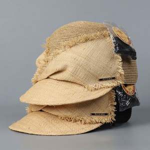 Nouvelle Arrivée 2025 – Chapeau Béret Décontracté en Paille avec Nœud, Style Japonais Tendance pour Femme, Idéal pour l'Été - Product Image 1