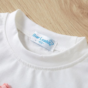 Venta al por Mayor de Conjuntos de Ropa Infantil de Alta Calidad, Estilo Casual, Camiseta sin Mangas y Pantalones con Estampado de Muñecas - Product Image 3