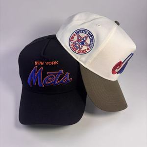 Gorra de Béisbol Personalizada con Logotipo Unisex de 5 Paneles, Mezcla de Lana, Ajustable, Dos Tonos, Estilo Western, Cierre a Presión, Color Negro y Marrón Oscuro, Gamuza - Product Image 2