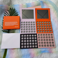 Palette de fards à paupières personnalisable en gros pour votre propre marque, hautement pigmentée et waterproof