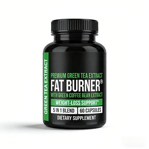 Suplemento en Cápsulas Supresor del Apetito con Extracto de Té Verde y Extracto de Grano de Café Verde de Capital Green Tea, Marca Estatal, Promueve la Quema de <span class=keywords><strong>Grasa</strong></span> - Product Image 1