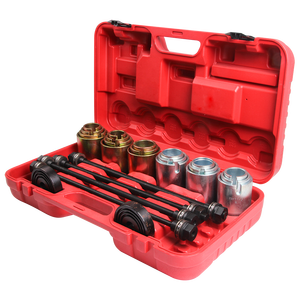 26PC Universal Press and Pull Sleeve Kit <strong>Remove</strong> Install <strong>Bushes</strong> Bearings Garage <strong>Tool</strong> - Product Image 1