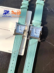 Reloj de Cuarzo para Mujer Marca H, Versión Coreana, Esfera Cuadrada Pequeña, Caja de Acero Inoxidable 316L, Diseño Ejecutivo de Lujo, Caja Ronda - Product Image 5