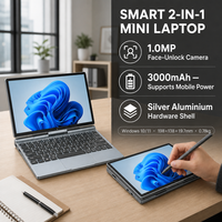 Ordinateur portable Book P10 10 pouces Yoga 2 en 1 tactile 1920x1200 Intel Core I3-1215U DDR4 32 Go M.2 2 To Déverrouillage facial Windows 11
