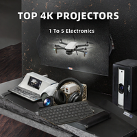 Proyektor Digital 4K Terlaris Amazon, Smart Ring, Mystery Box Canggih, Termasuk Speaker, Penjualan Teratas, Pasokan Grosir Cepat