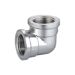 Gomito a 90° in ottone cromato FF IBP 3/4'' per componenti di sistemi HVAC - Product Image 1