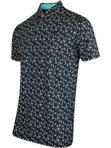 Polo de golf en polyester pour homme-Évacuation de l'humidité et séchage rapide-Idéal pour les hautes performances sur le parcours - Product Image 5