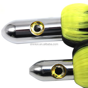 7 et 9 pouces mer sorcière insulaire balle tête Tracker leurres <span class=keywords><strong>de</strong></span> pêche pour voilier dauphin maquereau Wahoo pêche à la traîne leurres pêche - Product Image 6
